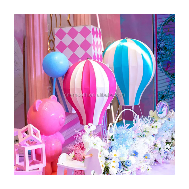 Hot Air Balloon Sculpture For Wedding Decoration