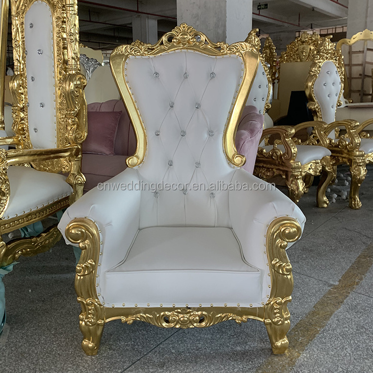 Wholesale Kids High Back Cheap King Throne Chairs Hotel Chairs Sofa For Sale