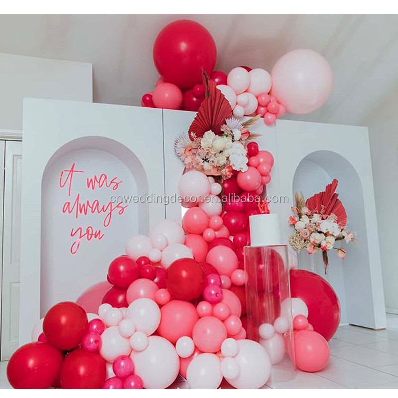 Wholesale Acrylic Arch Wedding Backdrop For Event Decoration With Balloon