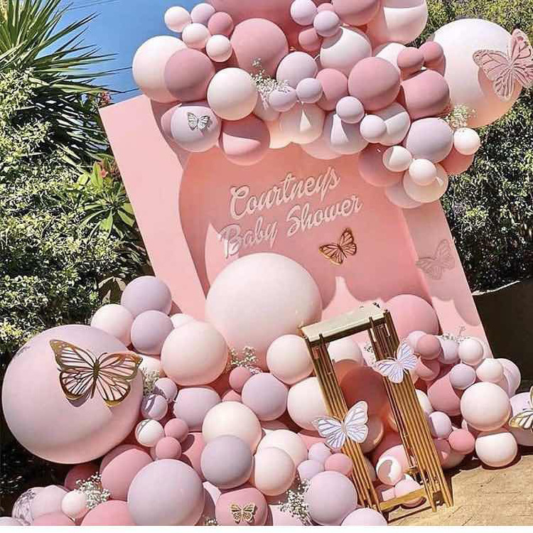 Wholesale Acrylic Arch Wedding Backdrop For Event Decoration With Balloon