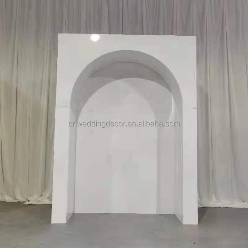 Wholesale Acrylic Arch Wedding Backdrop For Event Decoration With Balloon