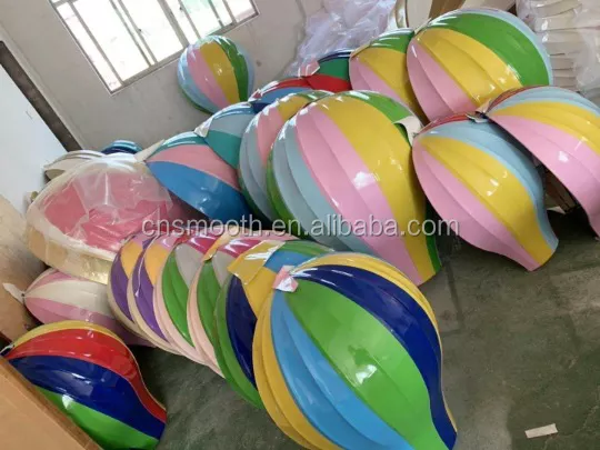 Hot Air Balloon Sculpture For Wedding Decoration