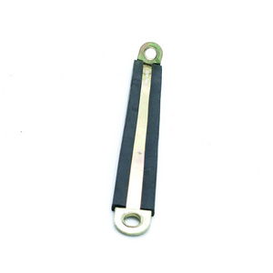 Galvanized Iron Rubber Lined P Style Clips Fist Clamping EPDM R Clip P Type With Rubber Pipe Hose Hanging Clamps