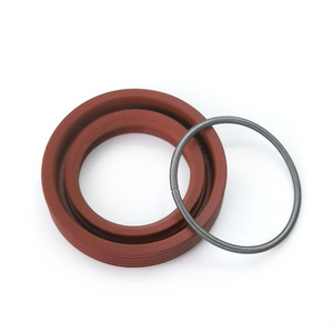 TC oil seal high temperature corrosion and wear-resistant fluorine rubber framework nitrile oil seal