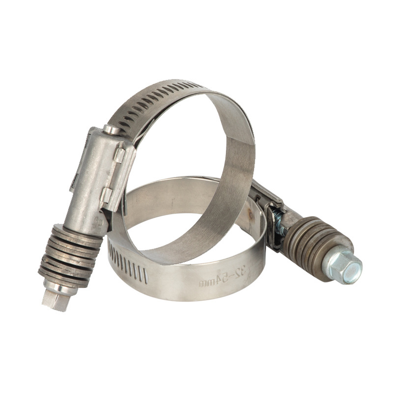 Constant tension clamps American type hose clamp 304 Stainless Steel Heavy Duty Worm Gear Clamps