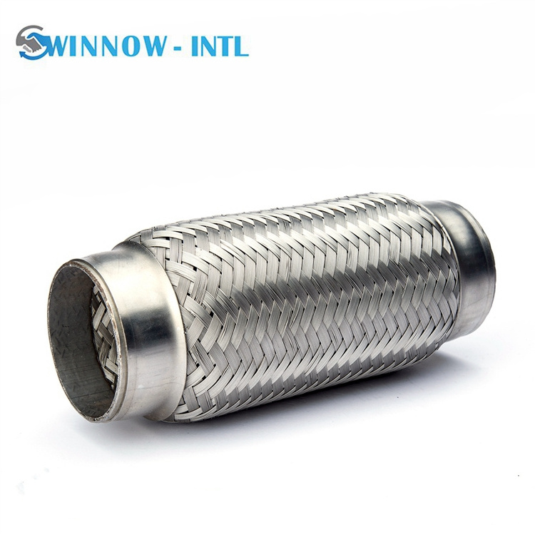 China  Factory Good Price 3.5 Inch Flexible Exhaust Pipe For Generator Inner Braided Exhaust Flex Pipe