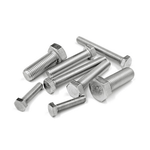 Bolts manufacturers Customized stainless SS304 316 or carbon steel 4.8 8.8 12.9 Grade DIN 933 Full Threaded Hex Bolt