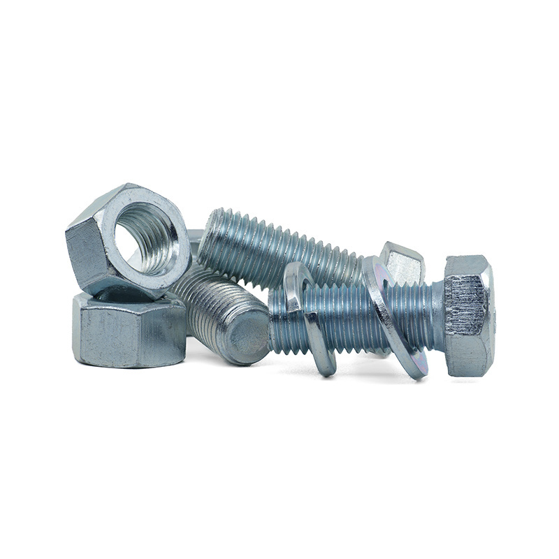 Factory 304 316 316L DIN 931 DIN 933 hexagon head bolt stainless steel bolt nut hexagon bolt