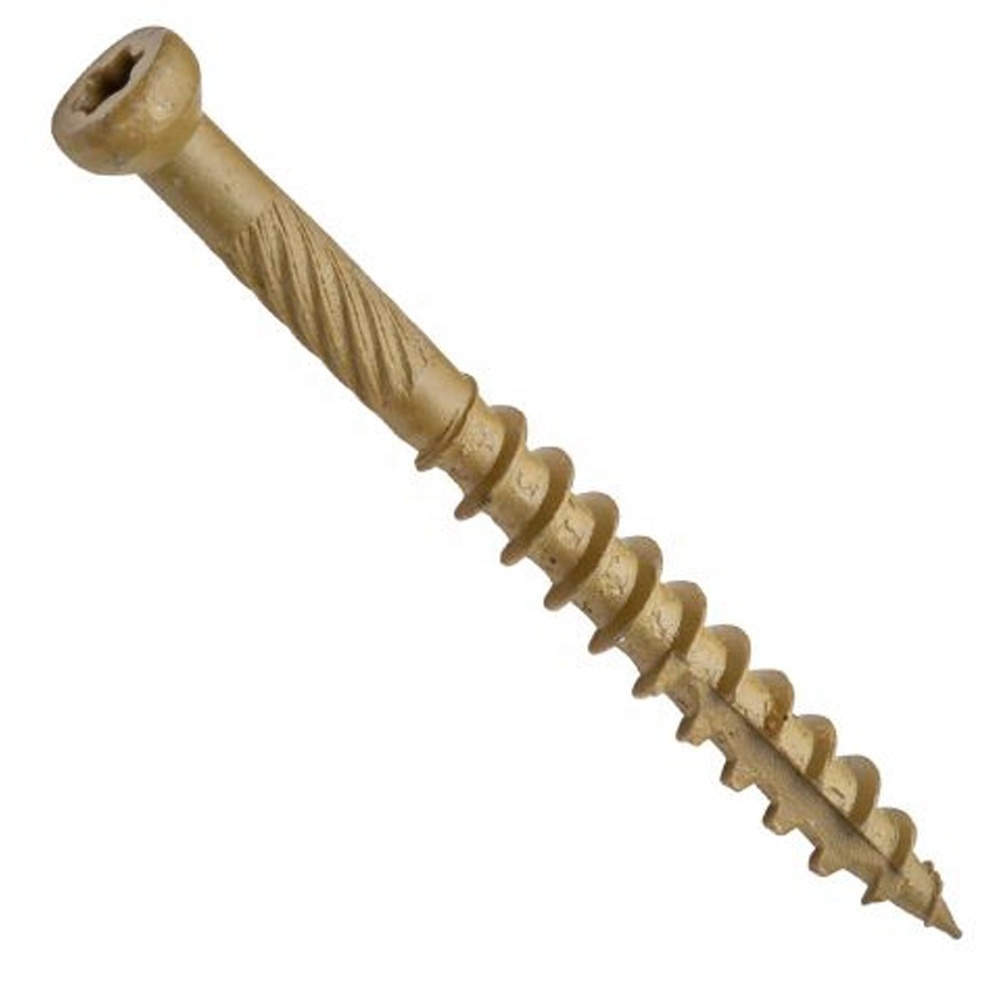 Deck screw torx outside black brown coated 3