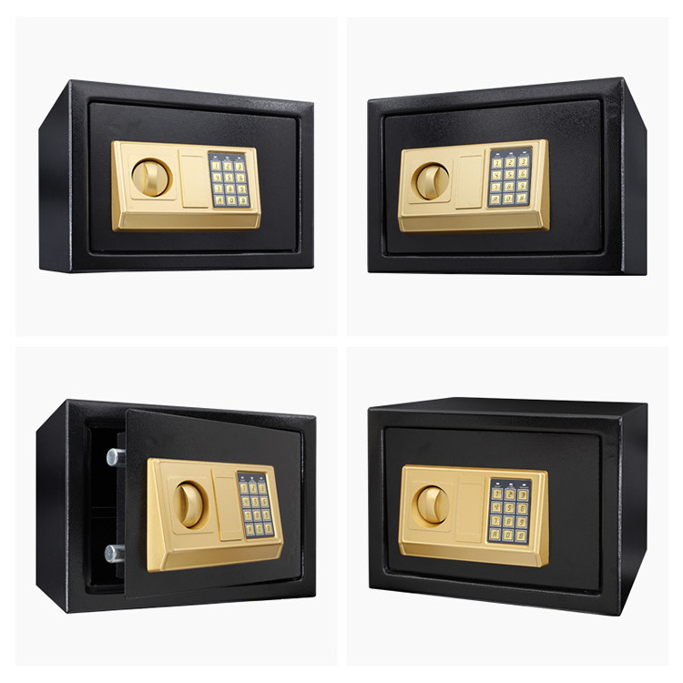 Mini Safe Box Home and Office Small Metal Safes Cheap Electronic Money Safes