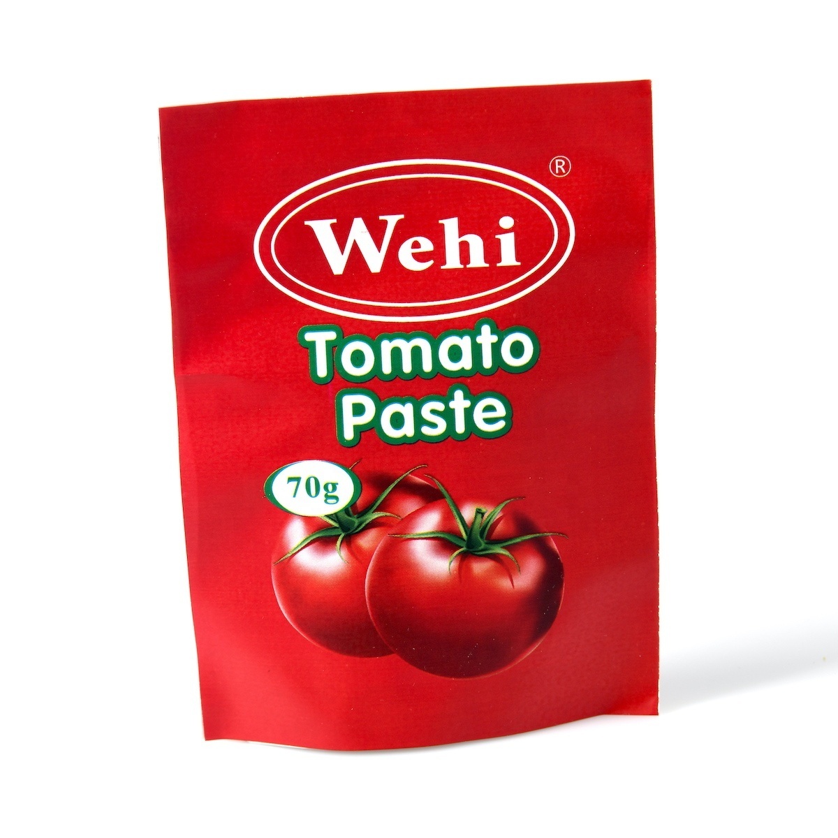 Halal Certified Sachet Packaging 70gx50 Bag Packaging Organic Tomato Paste