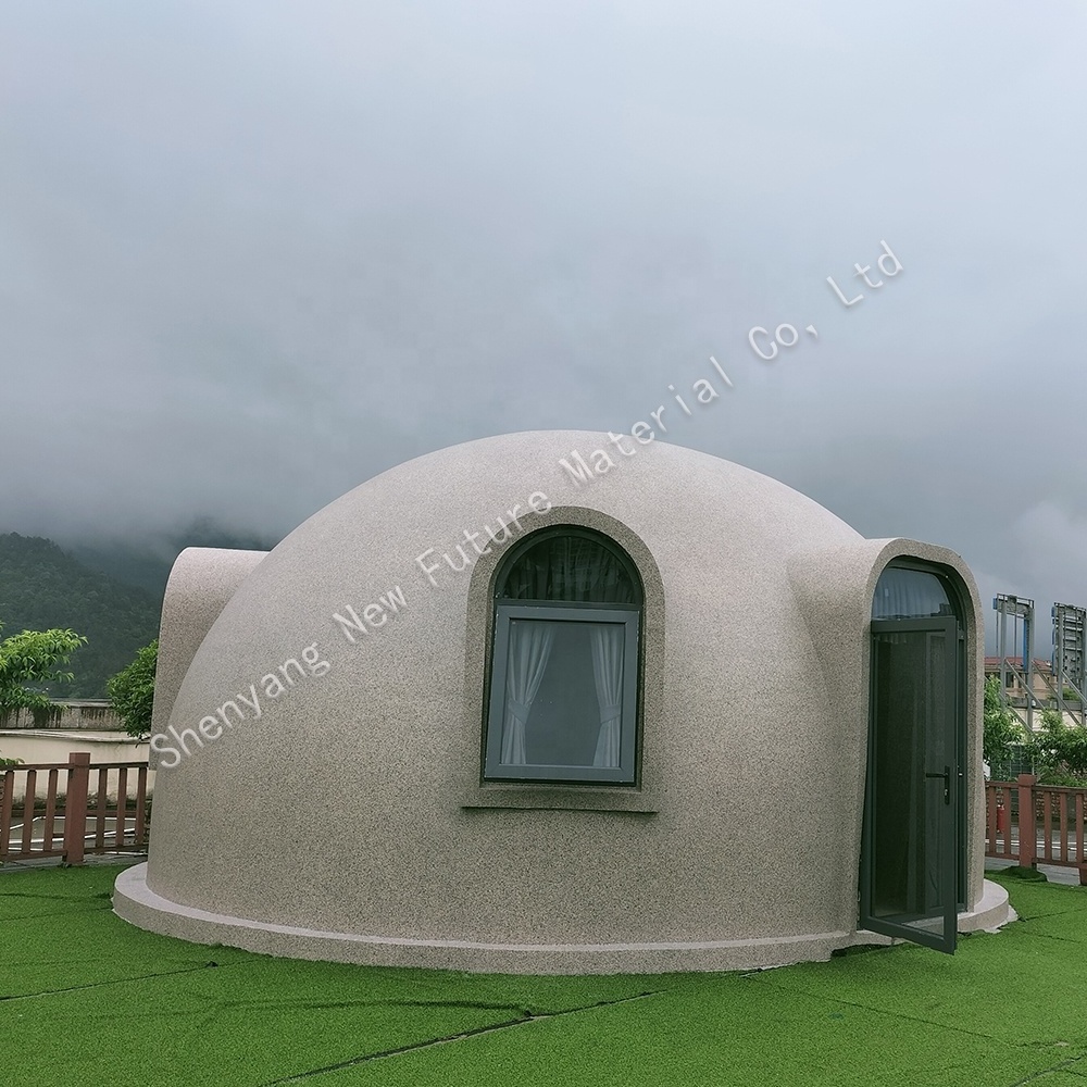 Dome house kits Modular structure accelerator room Characteristic homestay igloo house