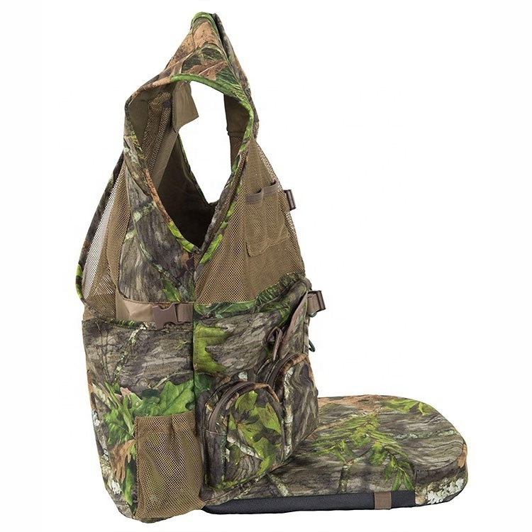 High Quality Waterproof Camouflage Hunting Clothing Turkey Vest for Men Women