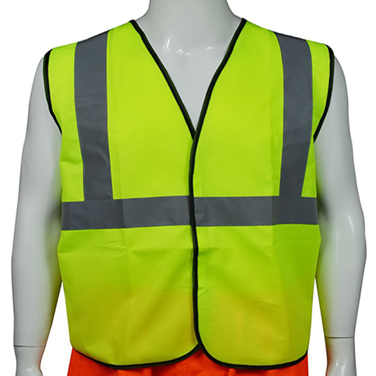 Construction Vest Safety Reflective Safety Night Jacket Cycling Running Outdoor Working Heavy Duty Vest