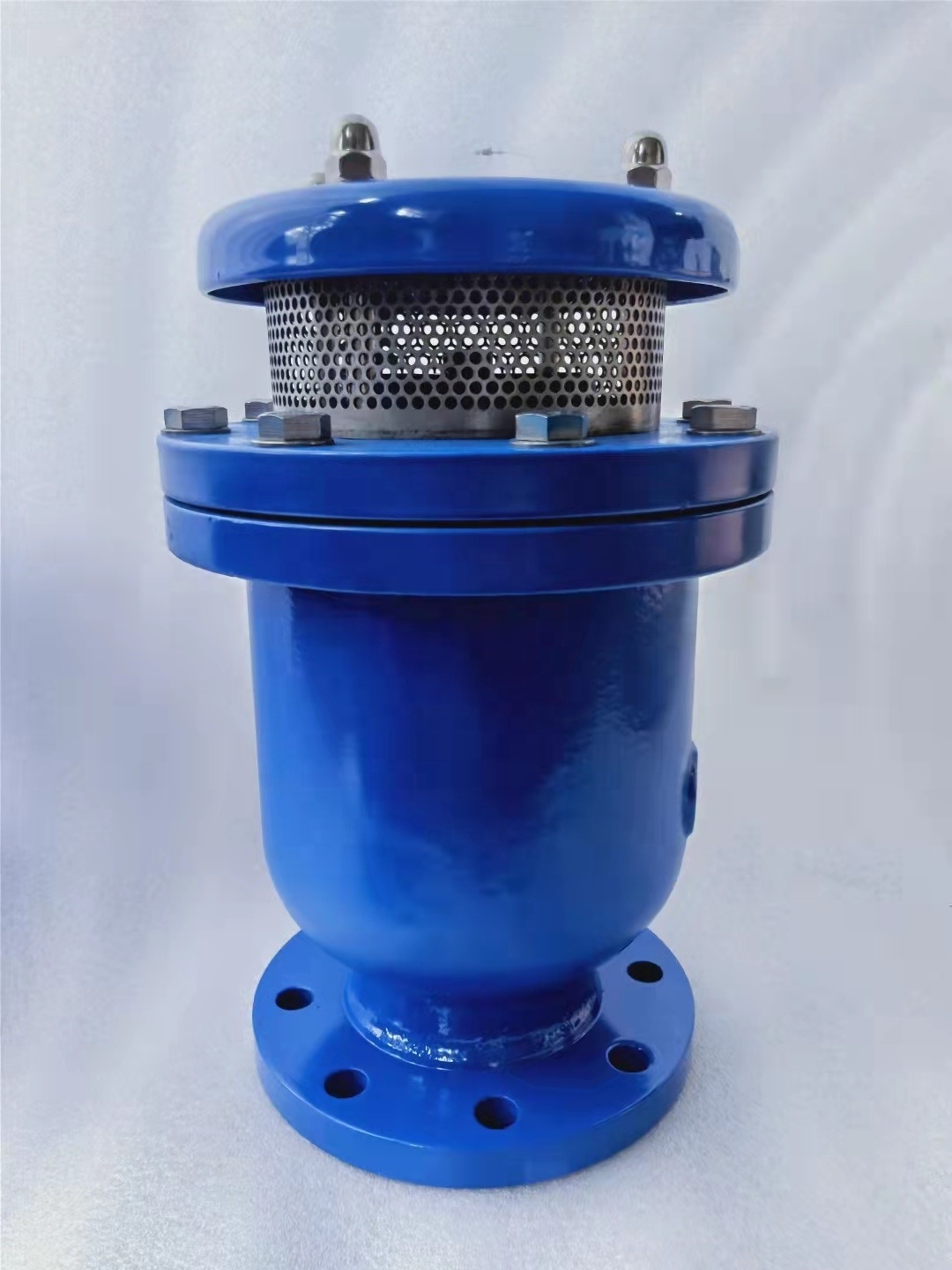 2024 DN100 4'' ductile iron QT450 Compound combination Flange Ends Single Ball Orifice Air Release Valve