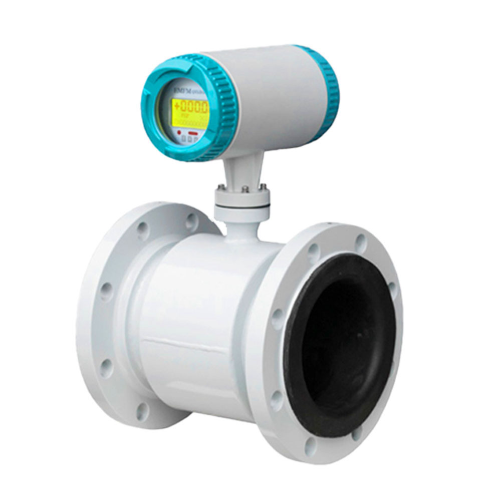 2024 DN400 DN500 Battery operated electromagnetic flow meter for sewage