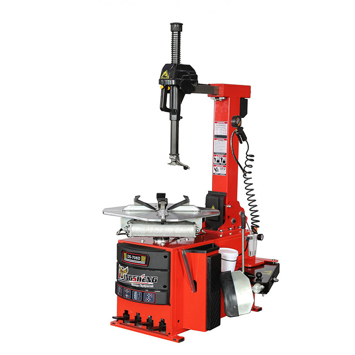 Garage equipment tire changer