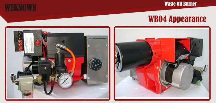 WB04 WB04-A STW120 STW120-P waste oil burner for sale