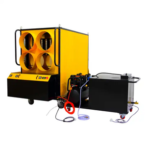 800 000Btu Portable Workshop Waste Oil Heater With Four Air Ducts WBH8000