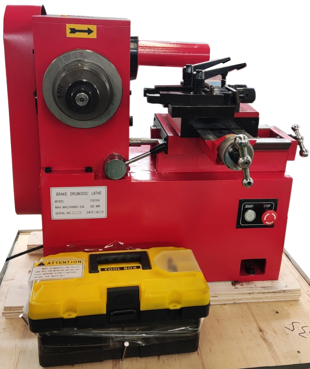 Brake Drum Disc Lathe Brake Disc Brake Drum Cutting Machine C9335A