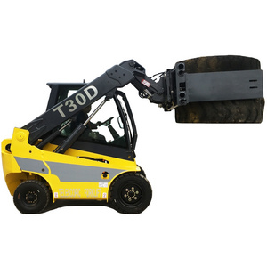 WELIFT Farm and agriculture machinery telescopic loader Forklift 4m-7m all terrain forklift telehandler 4WD