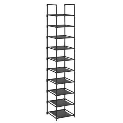 Shoe Rack Cabinet Modern Multipurpose Shoe Rack 10 Tier Shoe Rack 30 Pair Tier Free Standing For Space Saving Storage Organizer