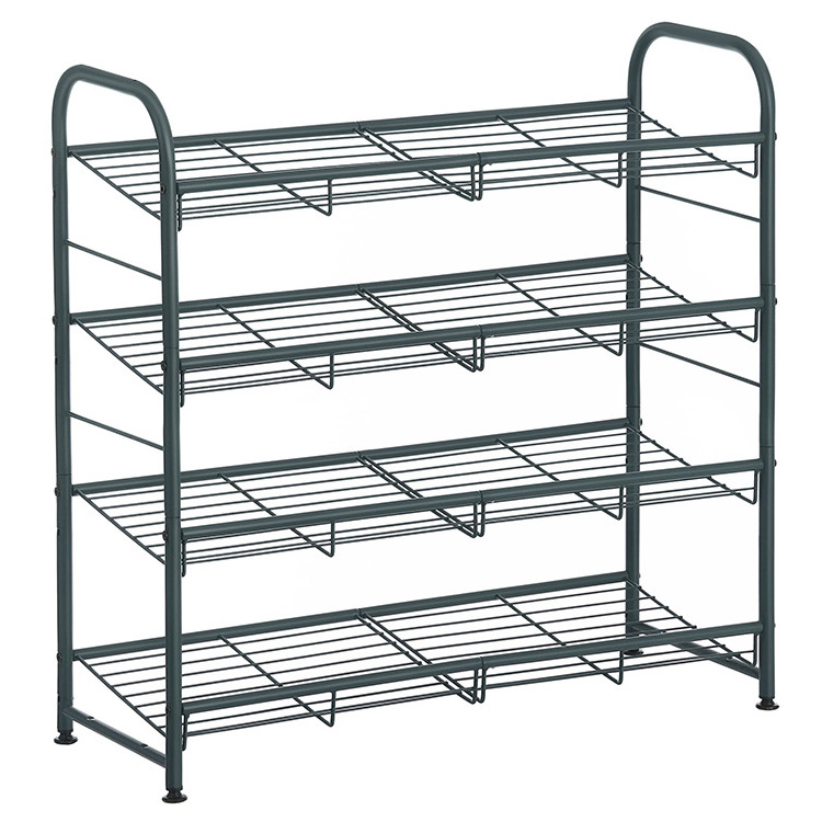 Hot Sale Steel Shoe Rack Multifunction Group Device Rack Student adjustable Non-Woven Multilayer Simple Storage Shoe Rack