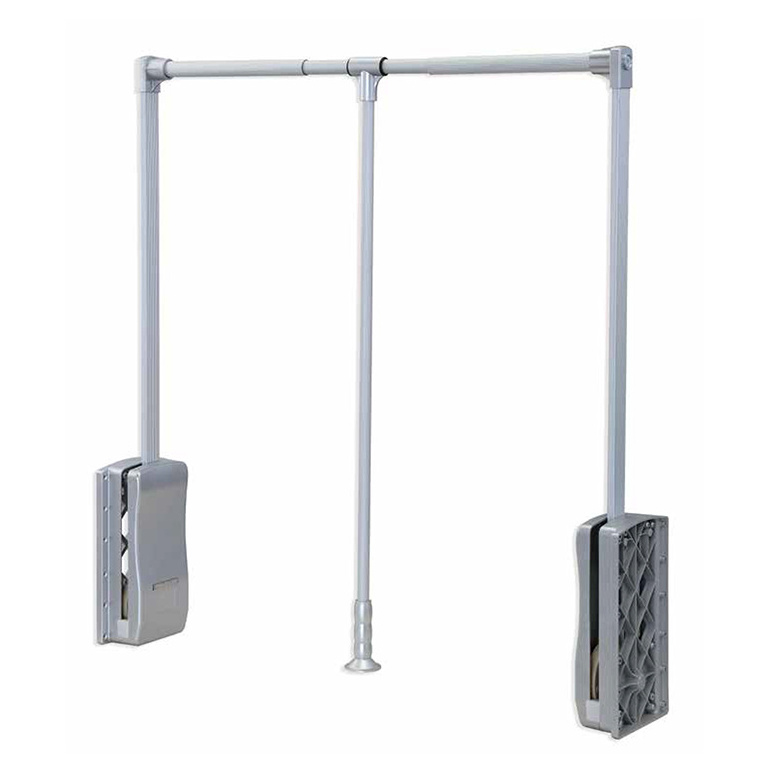 Pull Down Side Mounted Wardrobe Hanger Lift system Closet Rod Adjustable Rob for Closet pull down clothes lift VT-10.046