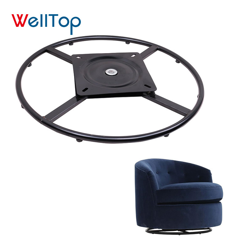 VT-00002 Furniture Accessories Rotate Recliner Bracket Couch Mechanism Office Chair Base Plate 360 Degree Swivel Chair Base