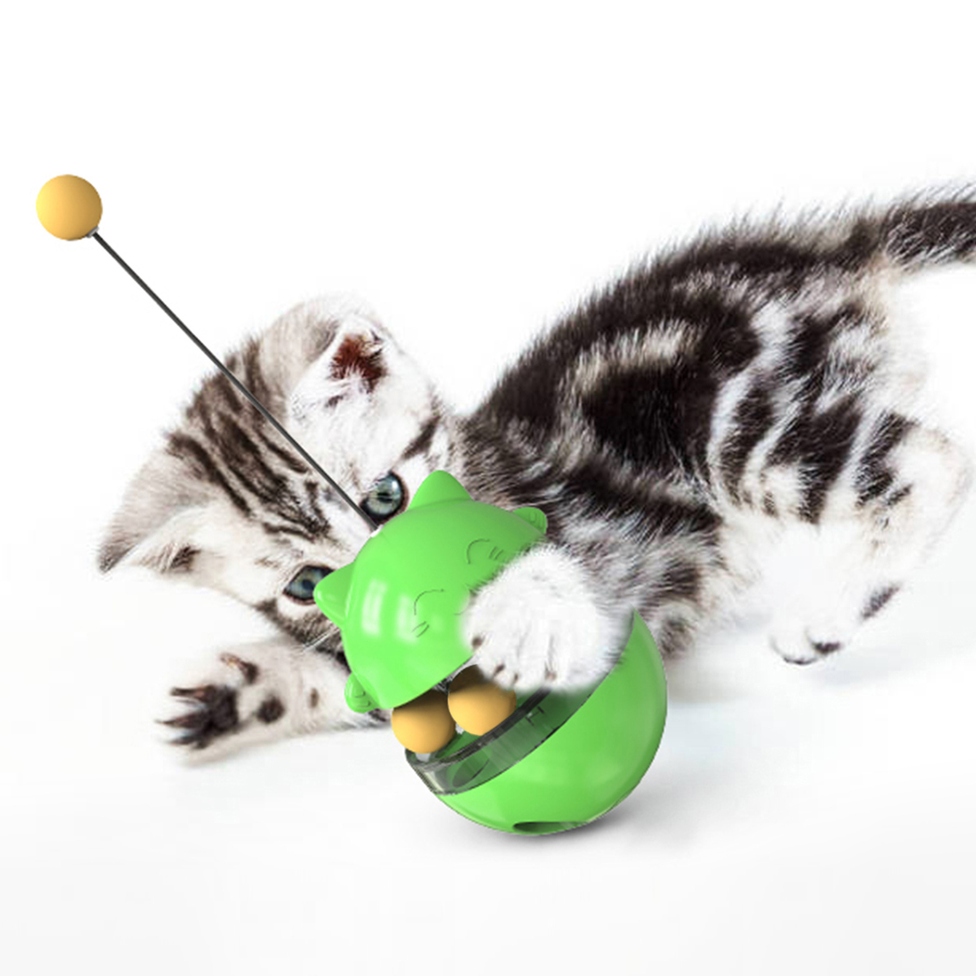 Interactive Cat Feeder Toy Pet Exercise Cat Toys for Indoor Kitten as Cat Gifts