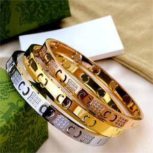 Designer Jewelry Famous Brand Double G Cc Bracelet Wholesale Inspired Designer Women Luxury Jewelry