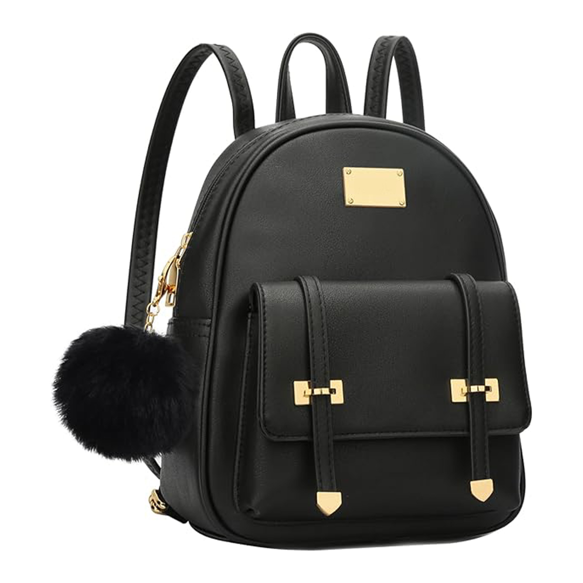 New Mini Women's Bag Advanced Texture Trend  Cute PuSoft Leather bag Small Backpack Retro Popular Waterproof Versatile Backpack