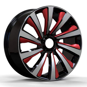 Custom alloy rims for Land Rover/Discovery/Rover Ranger and large SUVs 4X4 Off road 5x108 5x120 with high quality