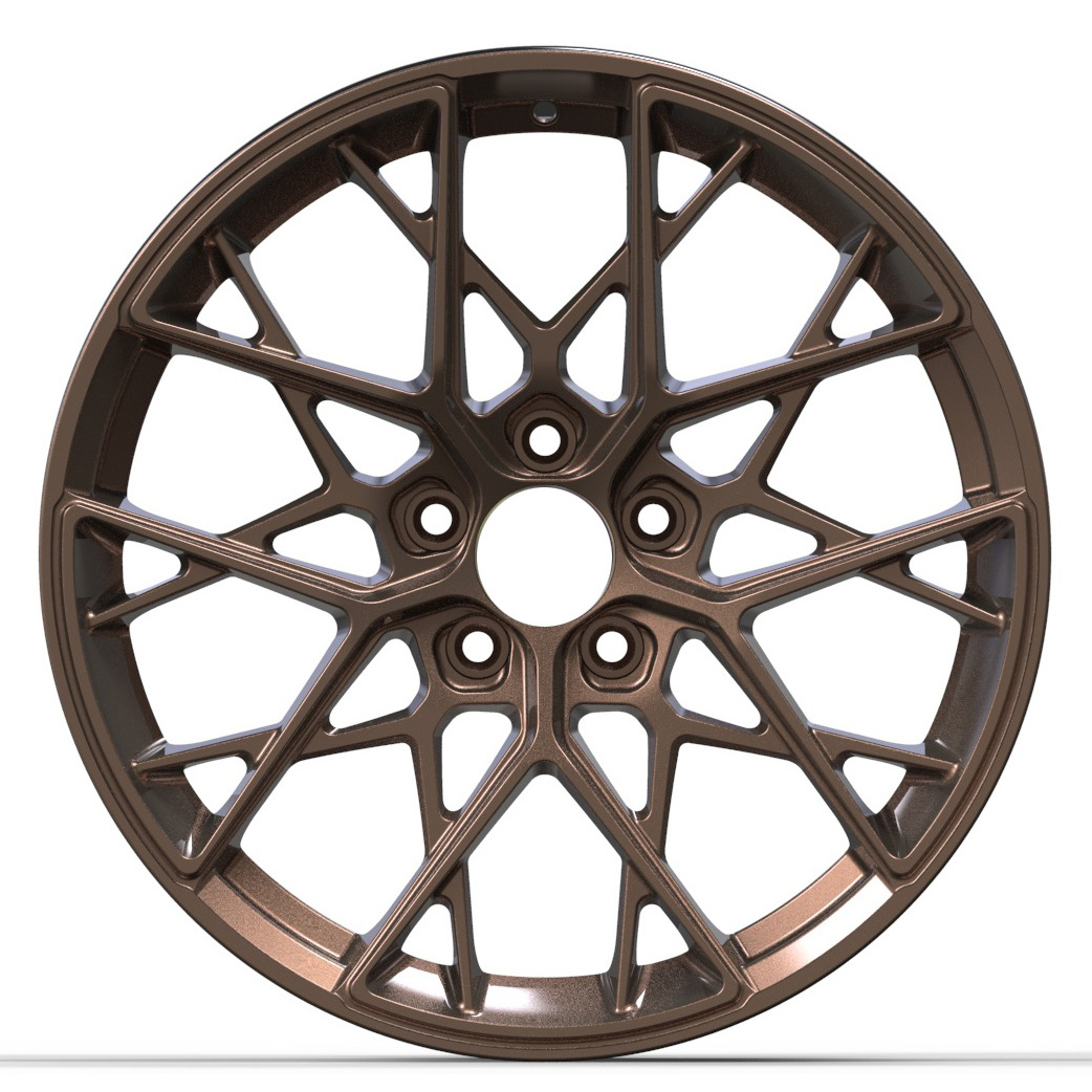 Customized Bronze Chinese Factory Made Star Alloy Wheels 18 Inch Forged Wheels custom forged wheels rims