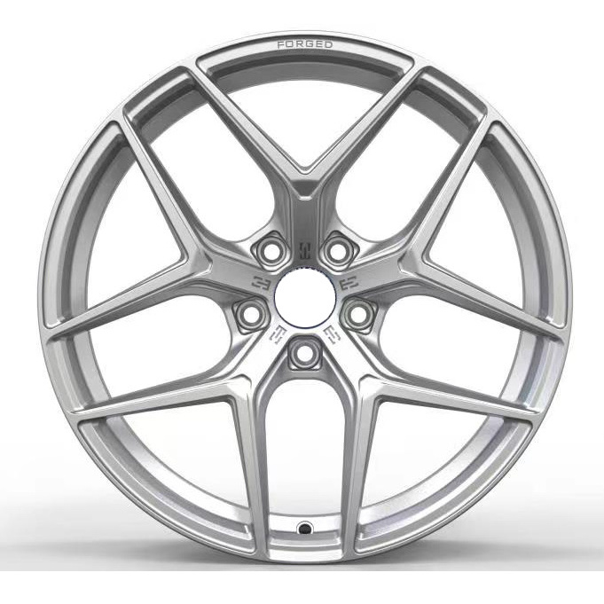 Ford Focus Pole Krypton 001 Volvo Custom aluminum alloy forged wheel brushed silver color finish 18 inch 5X108 spot forged