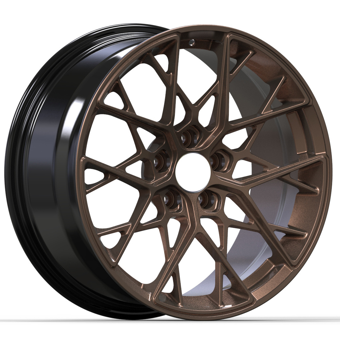 Customized Bronze Chinese Factory Made Star Alloy Wheels 18 Inch Forged Wheels custom forged wheels rims