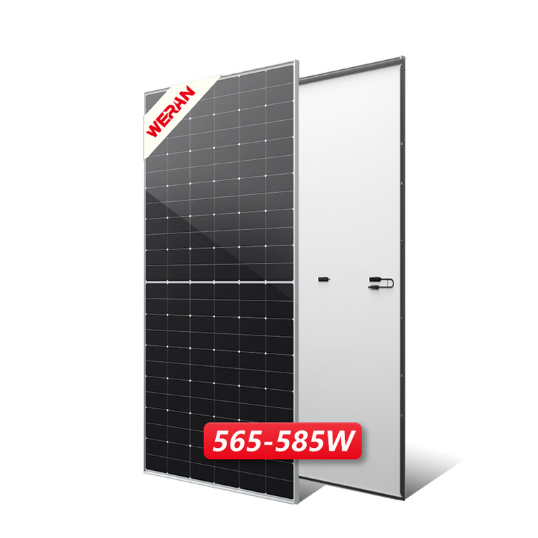 WERAN Module In Solar Panel 500W 550 Watts JA Longi Bifacial Perovskite Solar Panel PV Modules