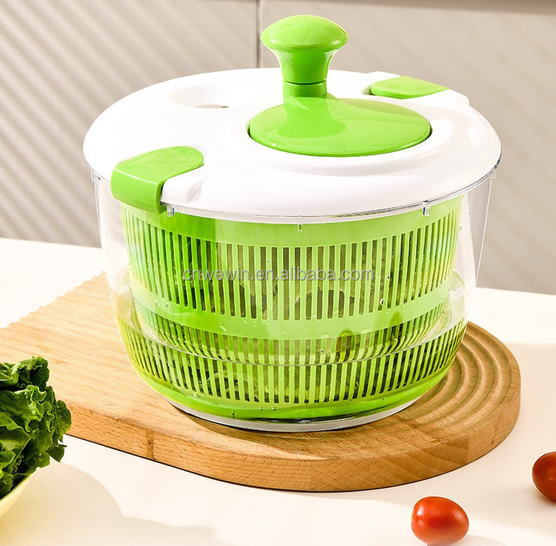 Manual Salad Spinner Kitchen Vegetable Dryer Vegetable Washer Spinners Salad Spinner for vegetable and fruit