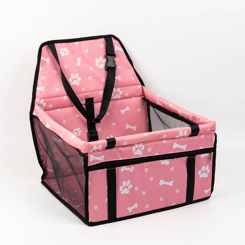 wholesale manufacture hot sale pet car seat carrier pet car booster seat travel carrier cat and dog Car Travel Accessories