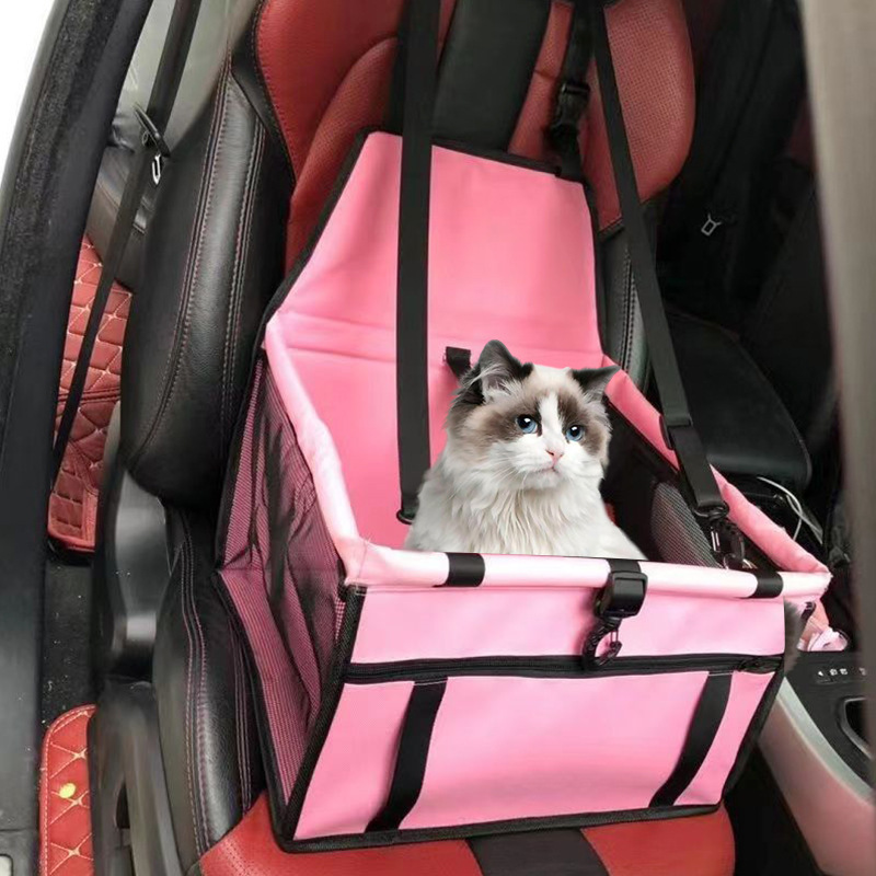 wholesale manufacture hot sale pet car seat carrier pet car booster seat travel carrier cat and dog Car Travel Accessories