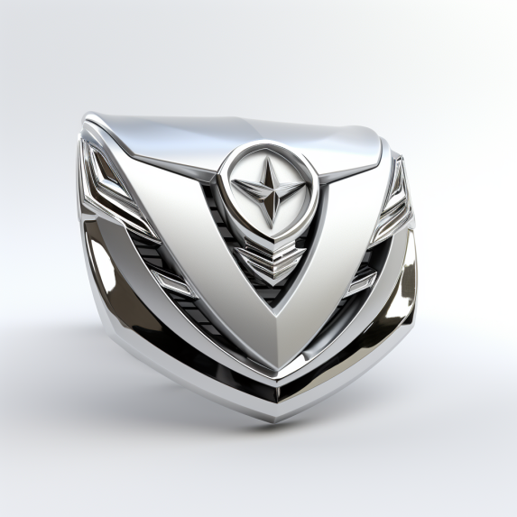 Round ABS Car Badge 3D Logo Chrome Sticker Front Grill Decoration Rear Car Accessories custom auto emblem