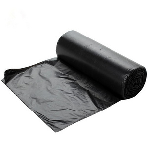 Black Carrier Refuse Sacks Pet Dog Waste Bin Liner Trash Packaging Disposable Plastic Garbage Bag