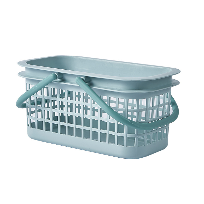 Square Plastic Laundry Basket Hamper Organizer for the Closet, Dorm, Laundry Room and Bedroom, Small, Tall Storage