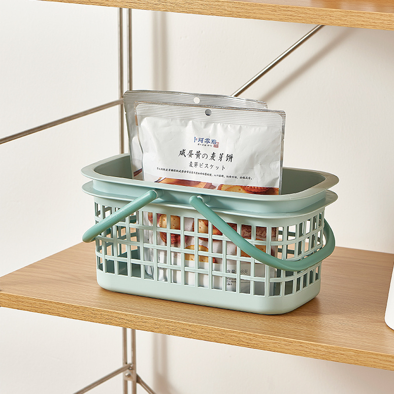 Square Plastic Laundry Basket Hamper Organizer for the Closet, Dorm, Laundry Room and Bedroom, Small, Tall Storage