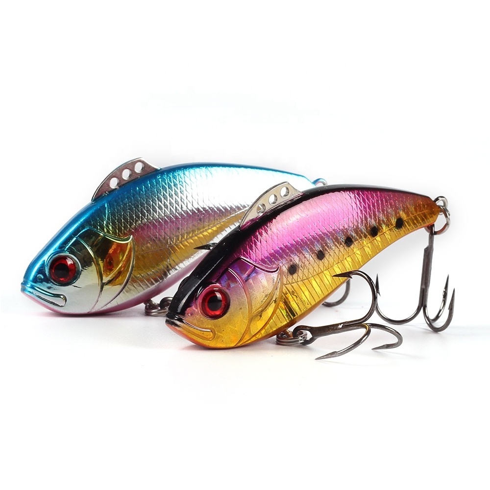 New Arrival Attractive Plastic Vib Vibration  Hard Body Bait Fishing Lures Vib Lure Fishing Vib Lure for fishing