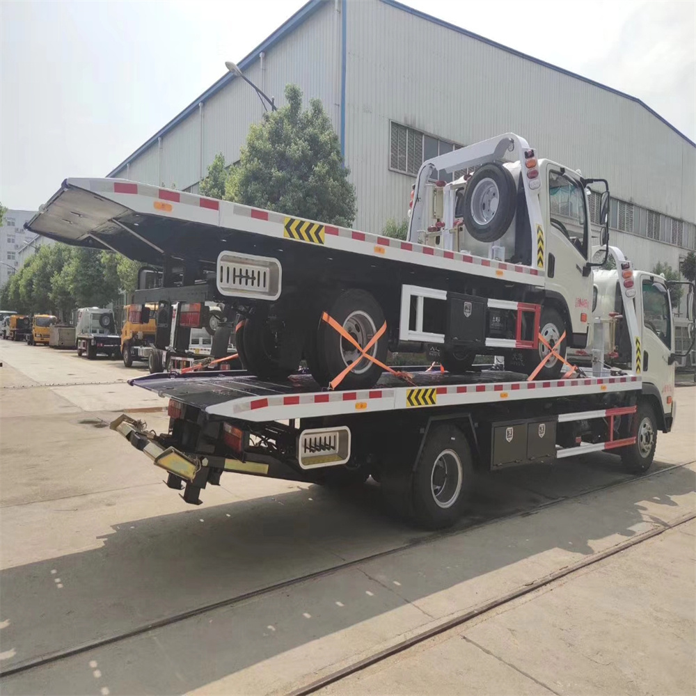 8 Tons Wrecker Road Recovery Tow Truck 4x2 Flatbed Truck Wrecker Truck For Sale