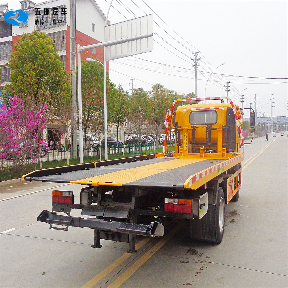 8 Tons Wrecker Road Recovery Tow Truck 4x2 Flatbed Truck Wrecker Truck For Sale