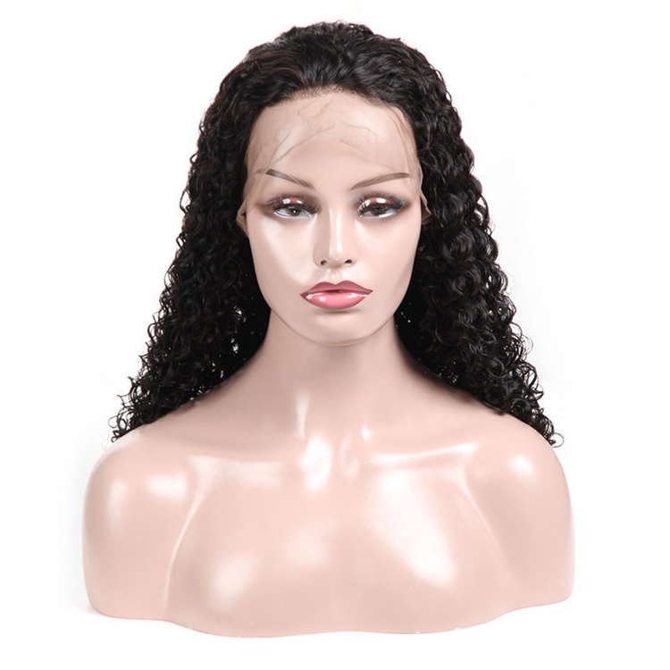 180% Density Mink Mongolian Human Hair Transparent Lace Wigs Virgin Lace Front Wig With Baby Hair