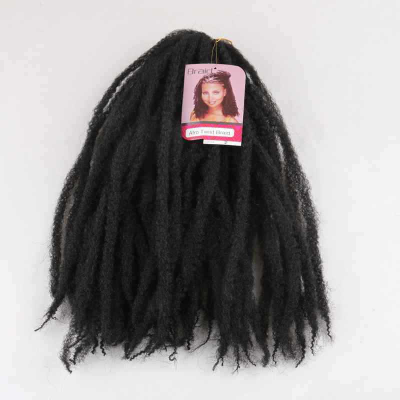 Hot Selling! Wholesale Cheap Synthetic Afro Twist Kinky Ombre Marley Box Braiding Synthetic Marley Braid Hair