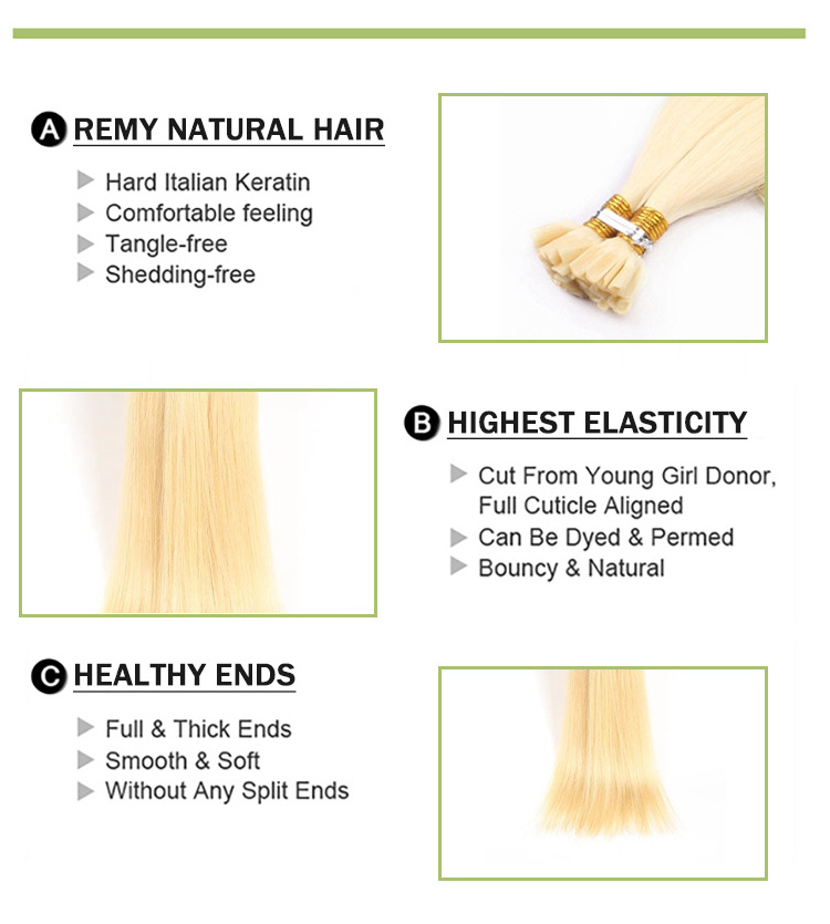 XUCHANG Harmony micro loop ring hair extension 100% russian virgin nano hair extensions micro rings